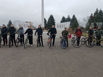 Велопробег по памятным местам