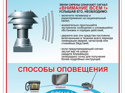 Что делать если вы слышите звук электросирен?